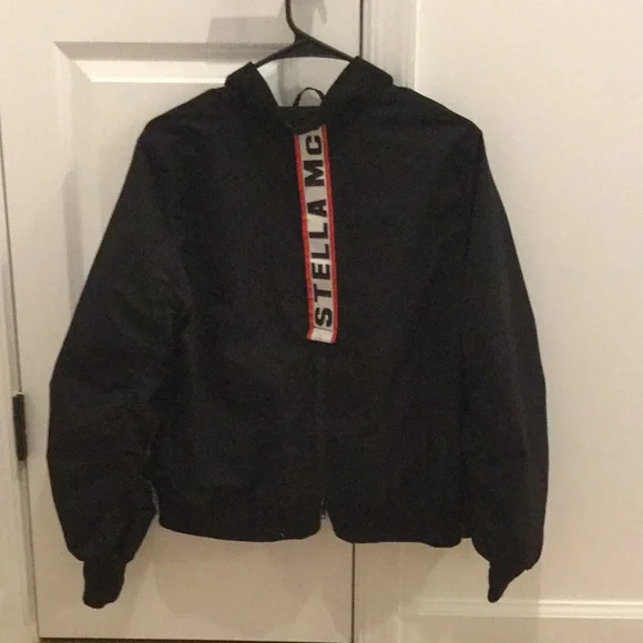 Stella McCartney Logo Tape Bomber Jacket 14 yrs